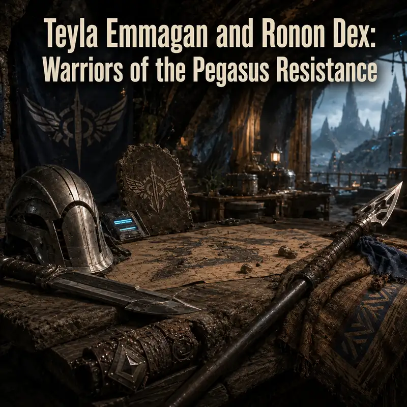 Teyla Emmagan and Ronon Dex: Warriors of the Pegasus Resistance