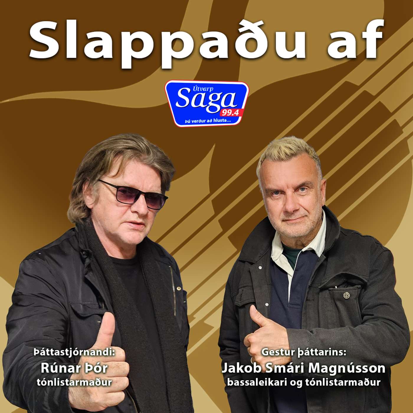 Jakob Smári Magnússon bassaleikari og tónlistarmaður verður gestur hjá Rúnari Þór í dag