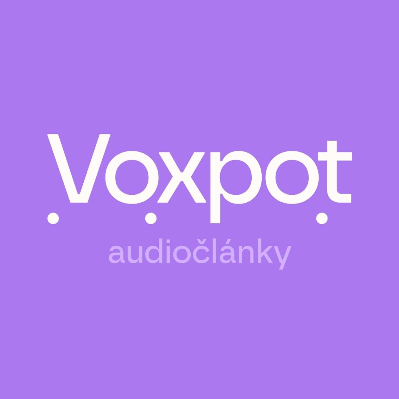 Voxpot články podcast artwork