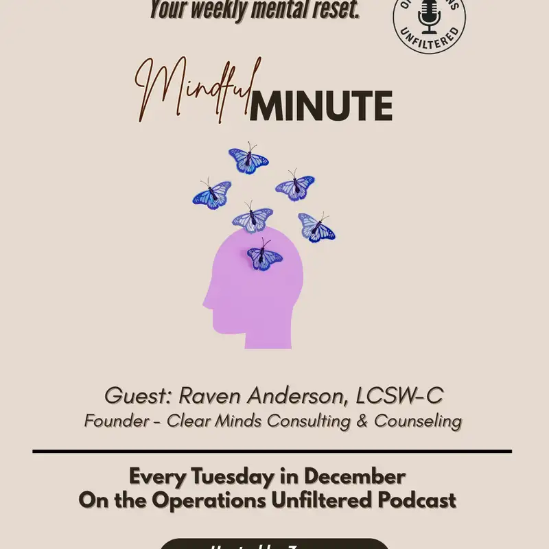 Mindful Minute - Staying Inspired This Holiday Season