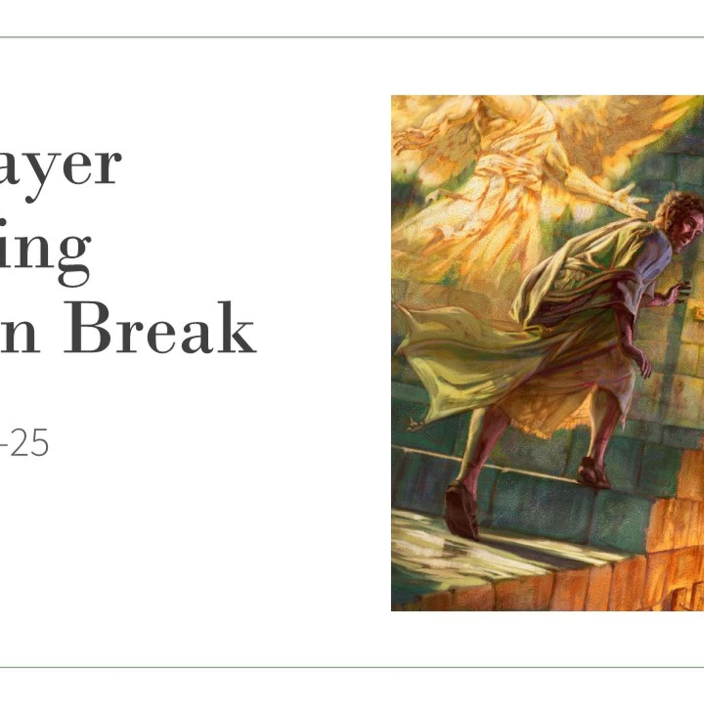 A Prayer Meeting Prison Break | 07/21/2024 Morning Service