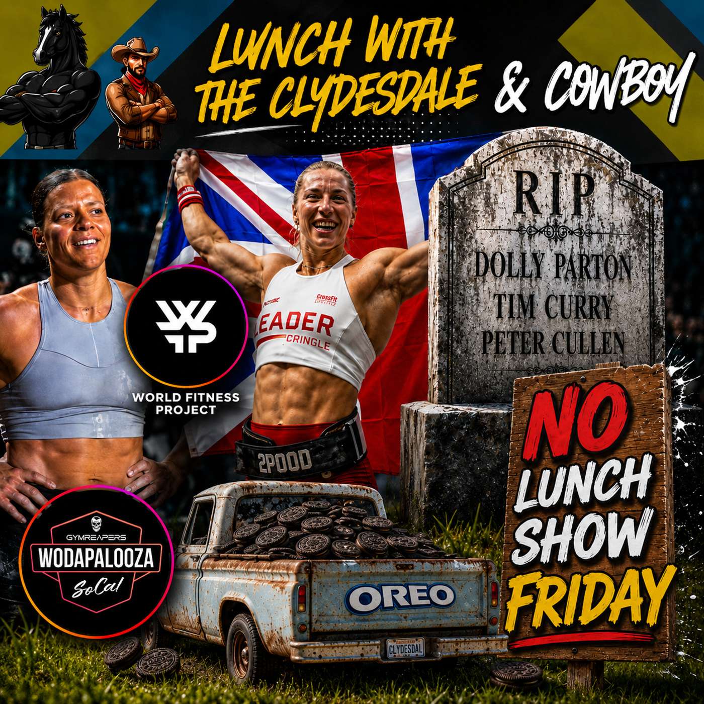 Lunch with the Clydesdale & Cowboy - Aimee vs. Laura Will We Get that Epic Match-Up?