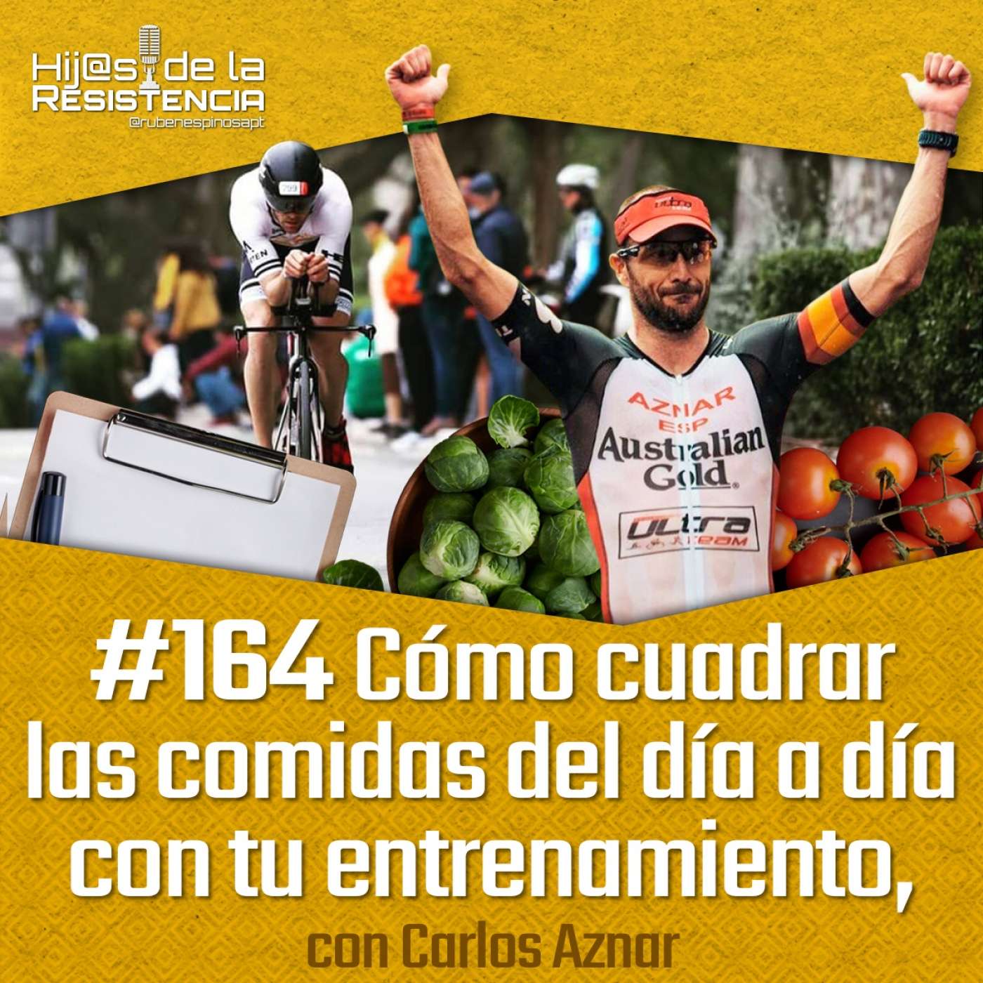 #164 Cómo cuadrar las comidas del día a día con tu entrenamiento, con Carlos Aznar
