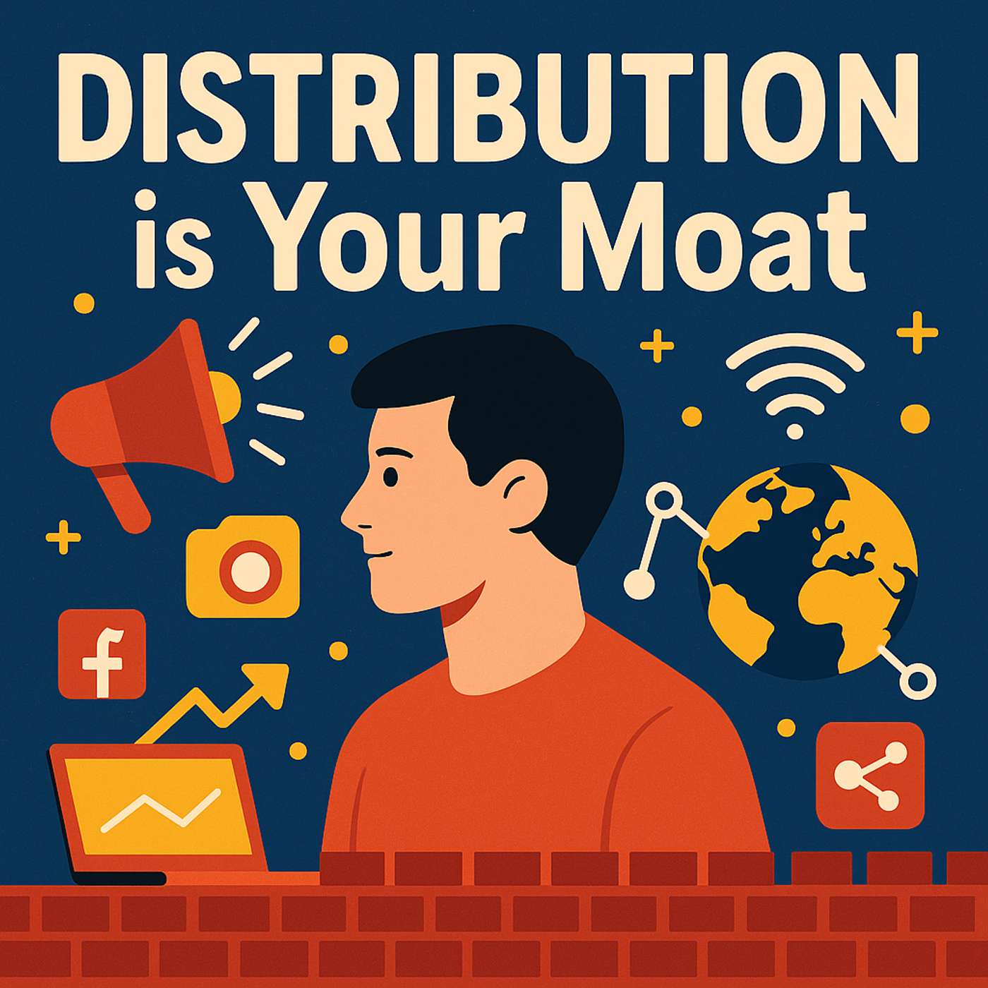 E9: Why Distribution is the Only Moat Left in the AI-First World (And How to Build It) episode artwork