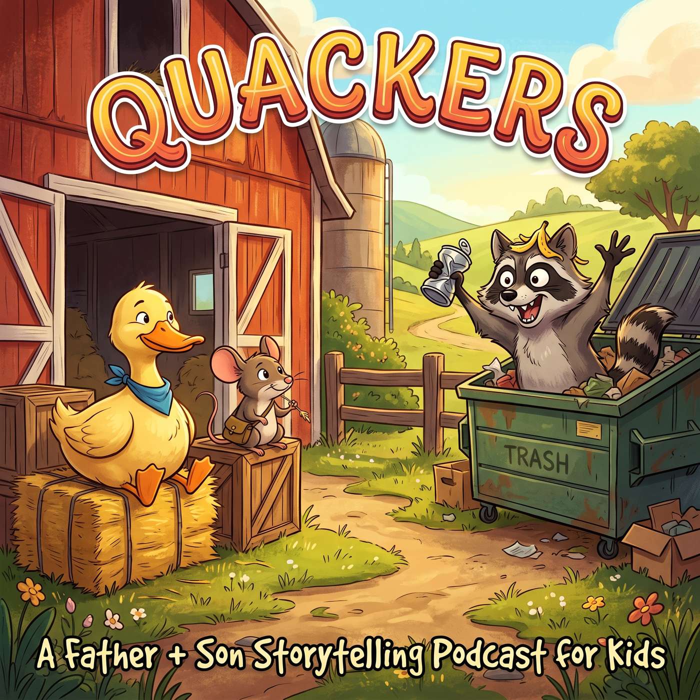 Quackers: Funny Farm Stories for Kids