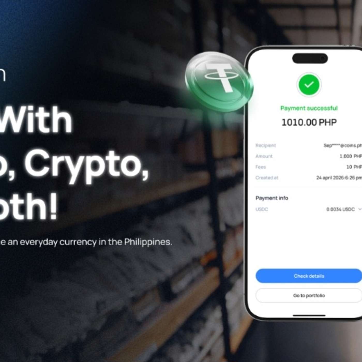 Coins.ph Pioneers Stablecoin Payment Utility in the Philippines With QRPh Integration