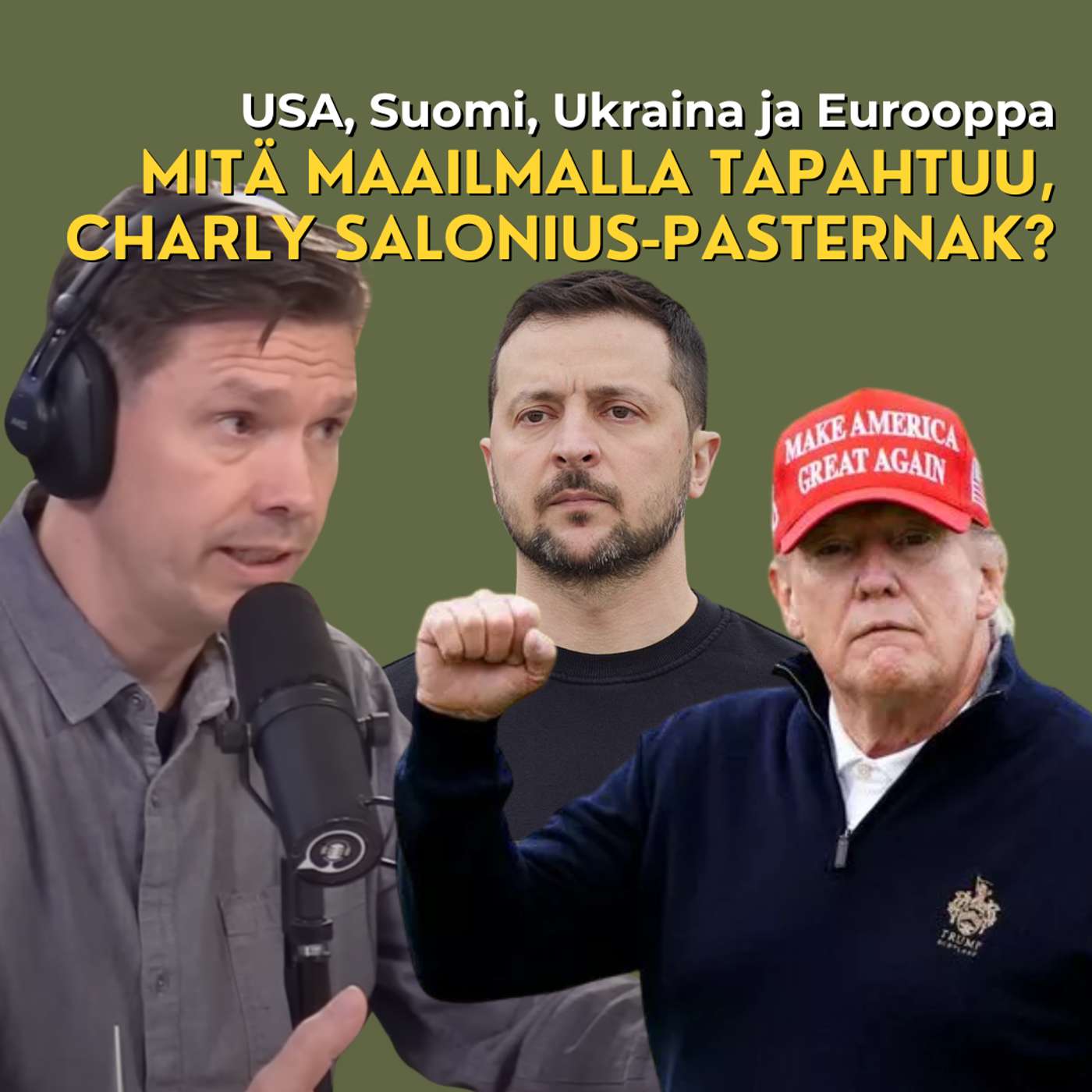 Mitä maailmalla tapahtuu, Charly Salonius-Pasternak?