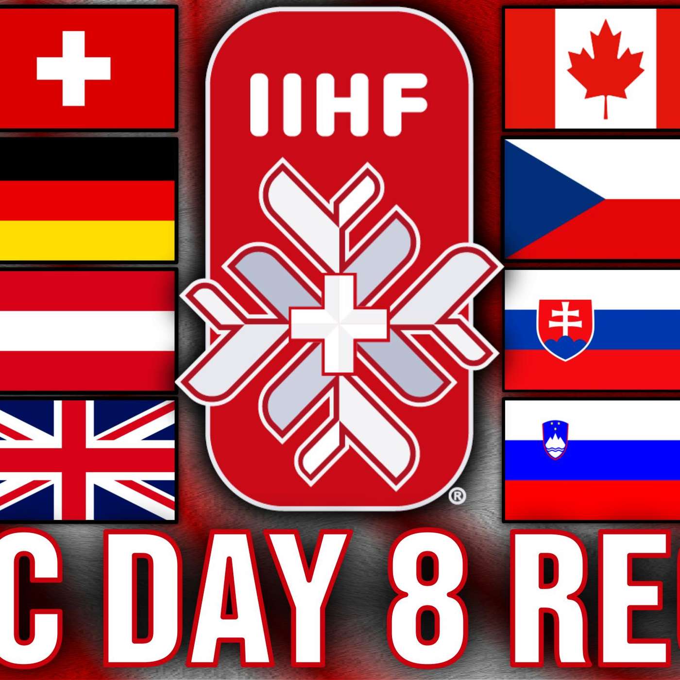 IIHF MEN'S WORLD CHAMPIONSHIPS DAY 8 RECAP; ANALYSIS, SCORES, NEWS, AND MORE!!! episode artwork