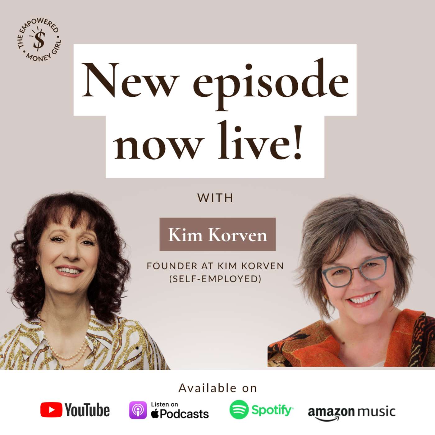 SE01EP36 - Divorce & Money: How to Avoid Costly Mistakes and Take Back Control | Kim Korven episode artwork