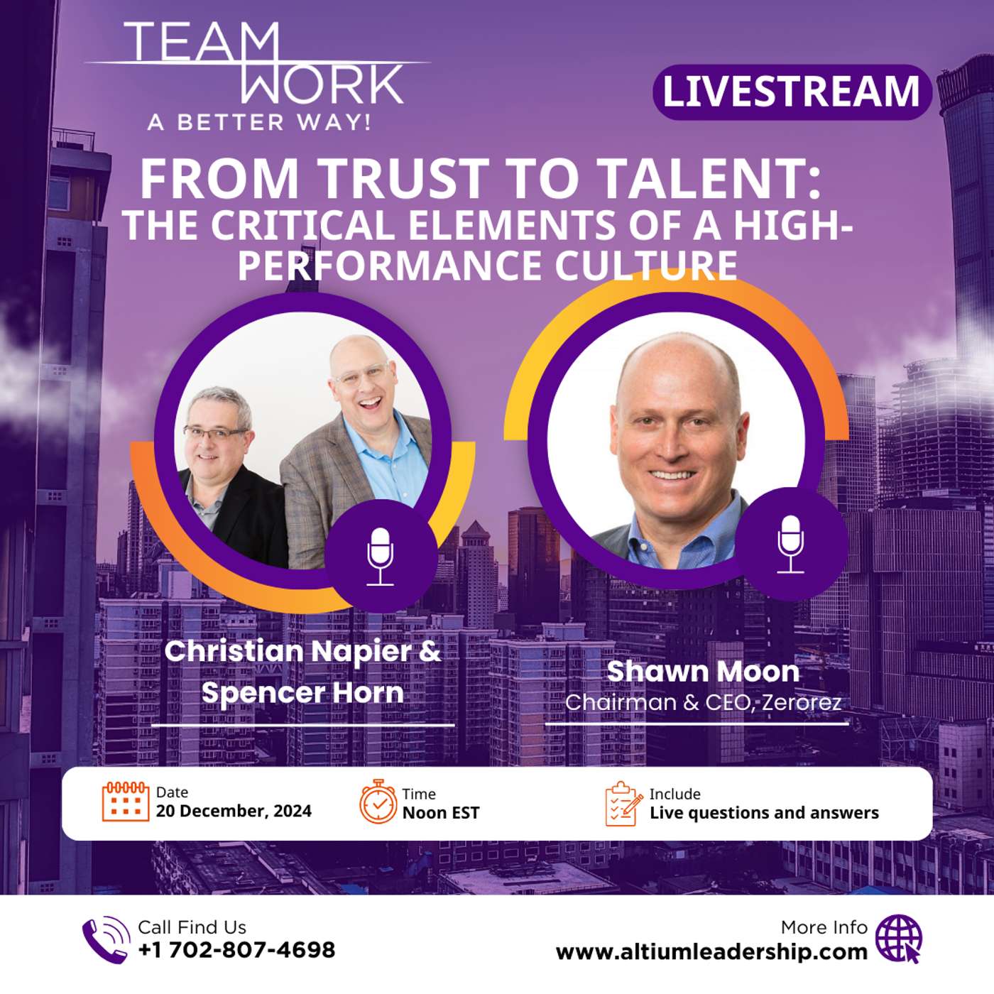 From Trust to Talent: The Critical Elements of a High-Performance Culture episode artwork