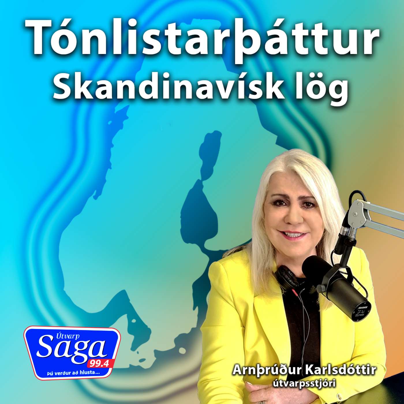 Skandinavísk lög með Arnþrúði Karlsdóttur