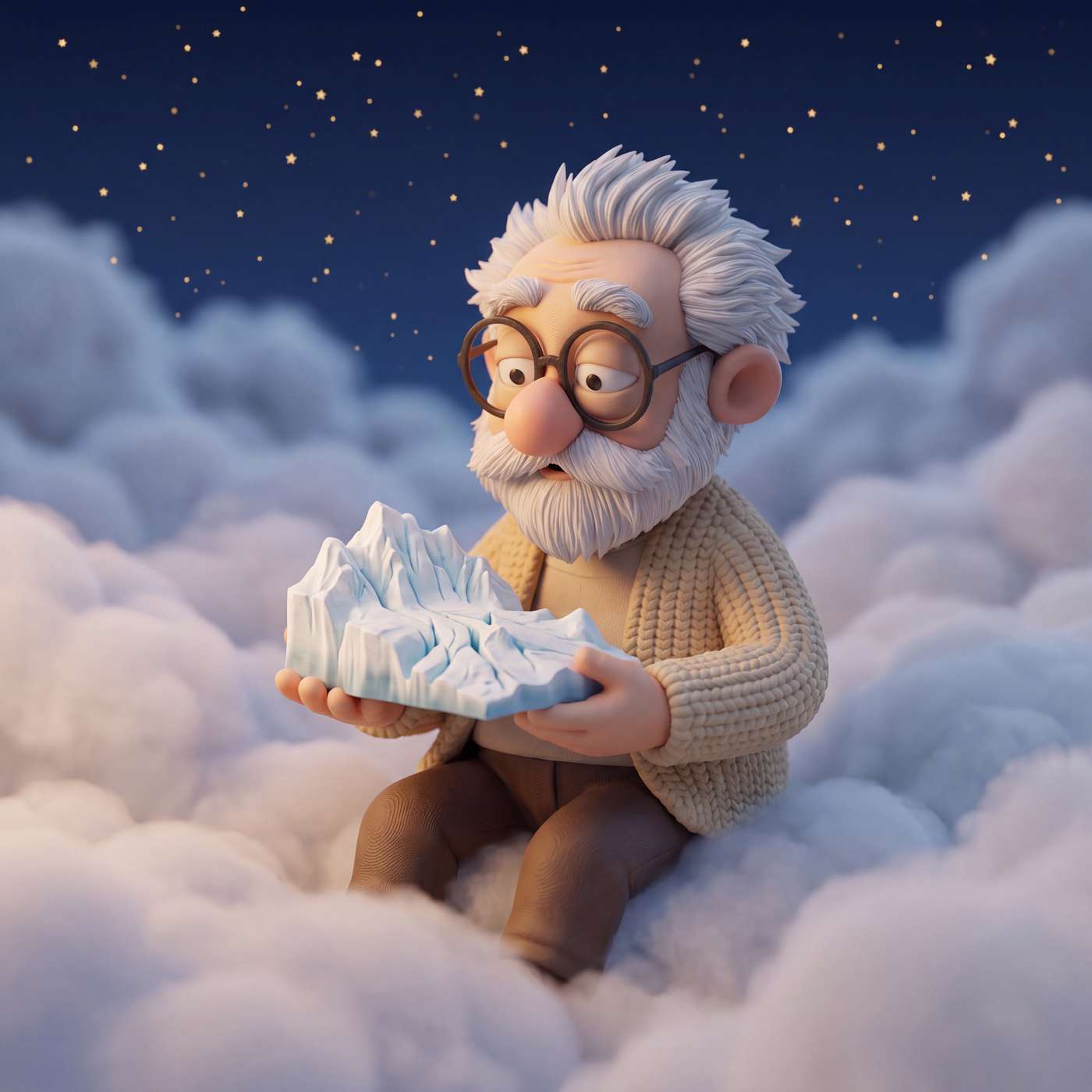 Einschlafgeschichte: Der Gletscher – der langsame Strom aus Eis episode artwork