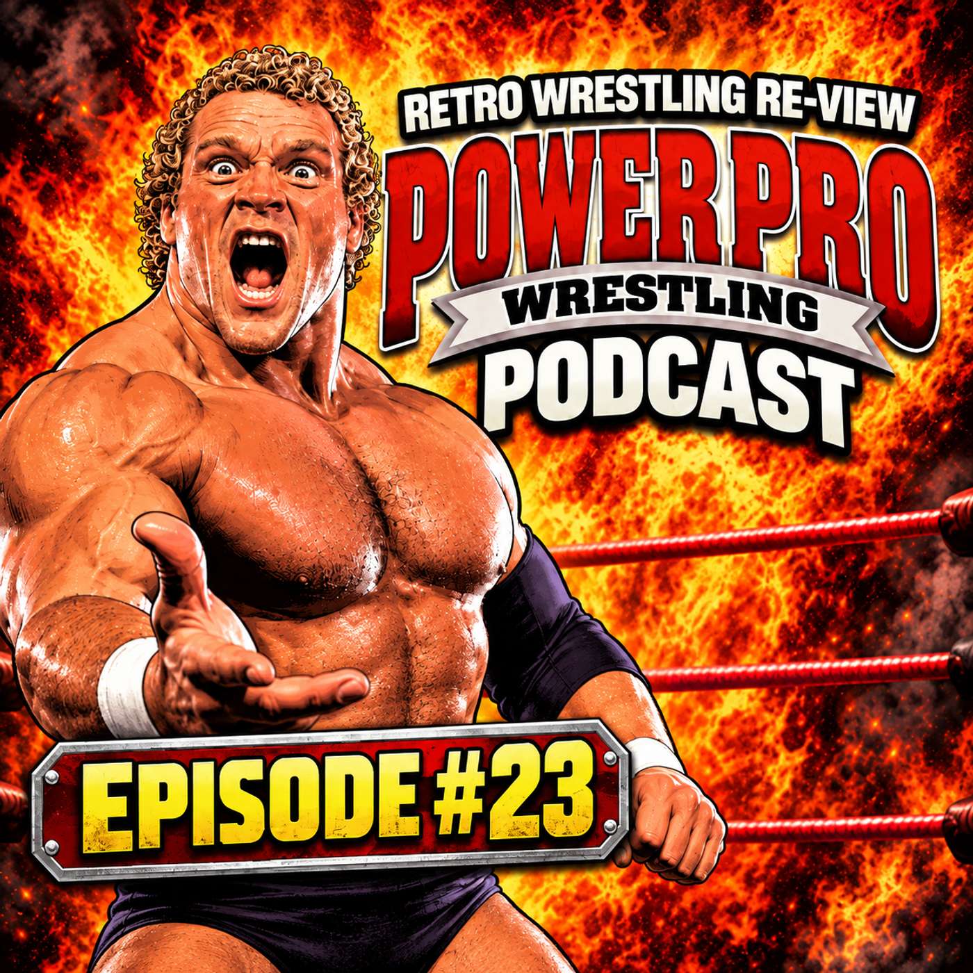RWR Power Pro Wrestling Podcast Episode #23 (9/19/98) SID arrives in Power Pro! episode artwork