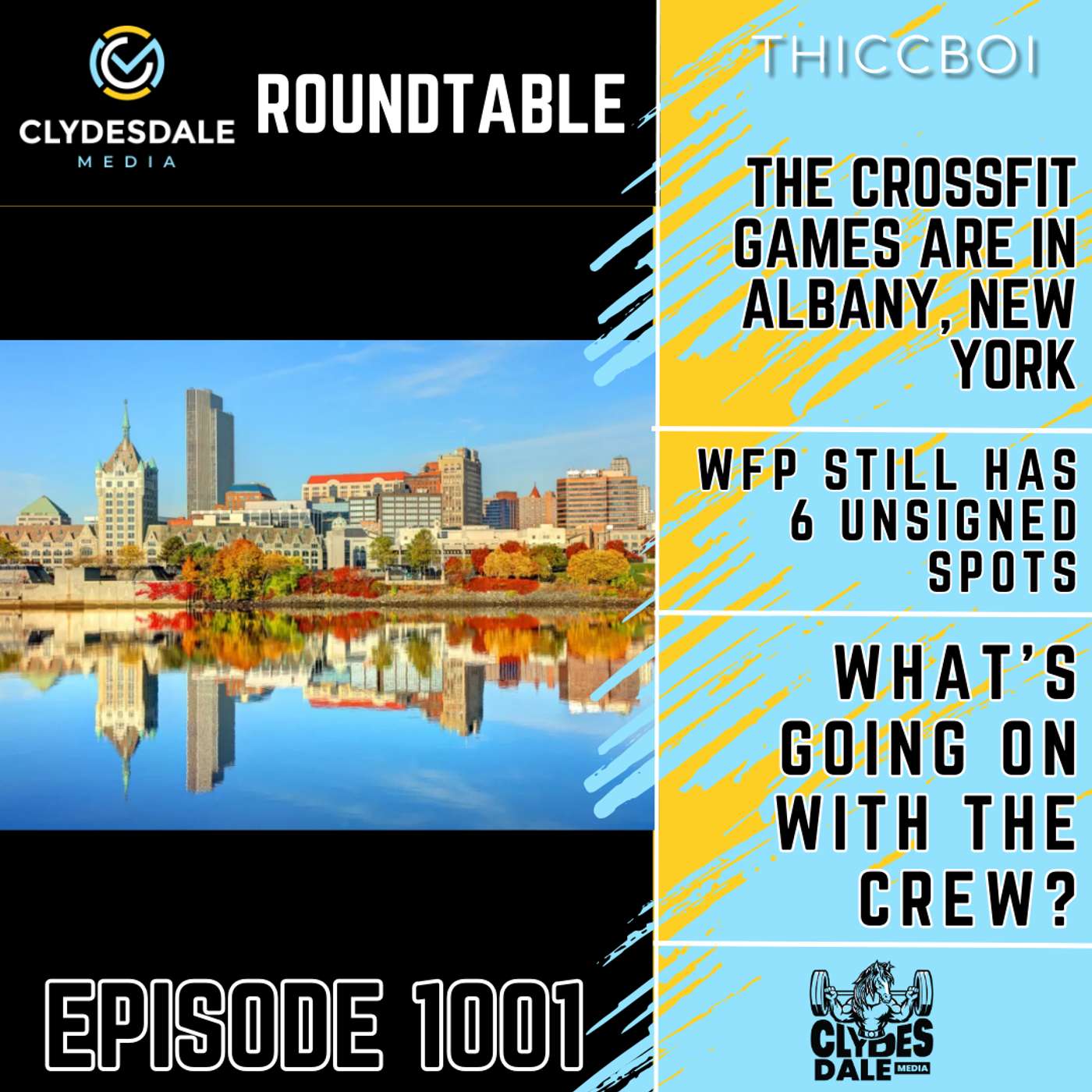 Clydesdale Media Roundtable - Best and Worst Hair dos in CrossFit episode artwork
