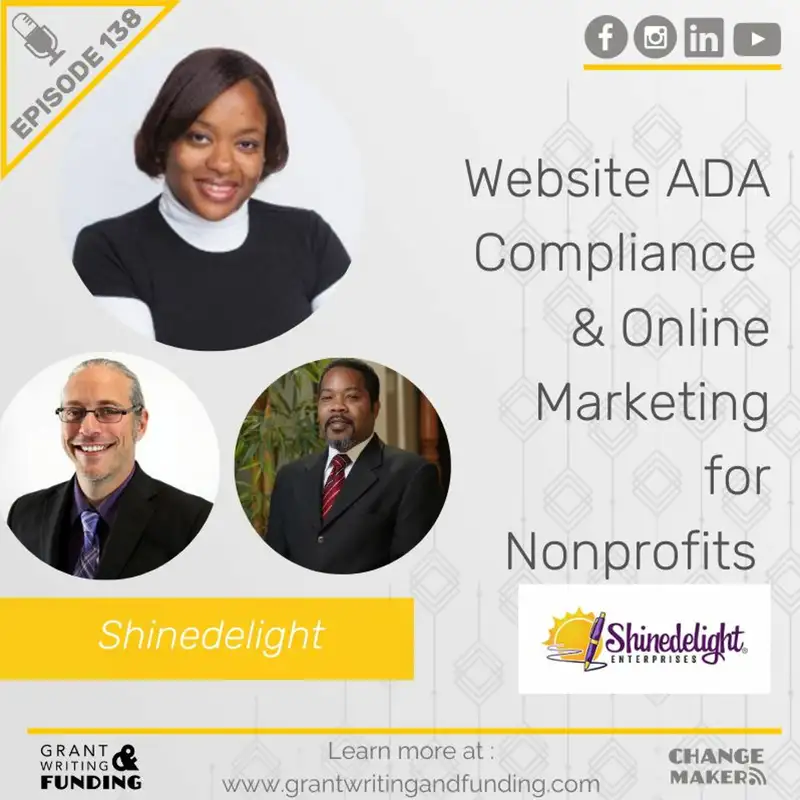 Ep 138: Website ADA Compliance & Online Marketing for Nonprofits