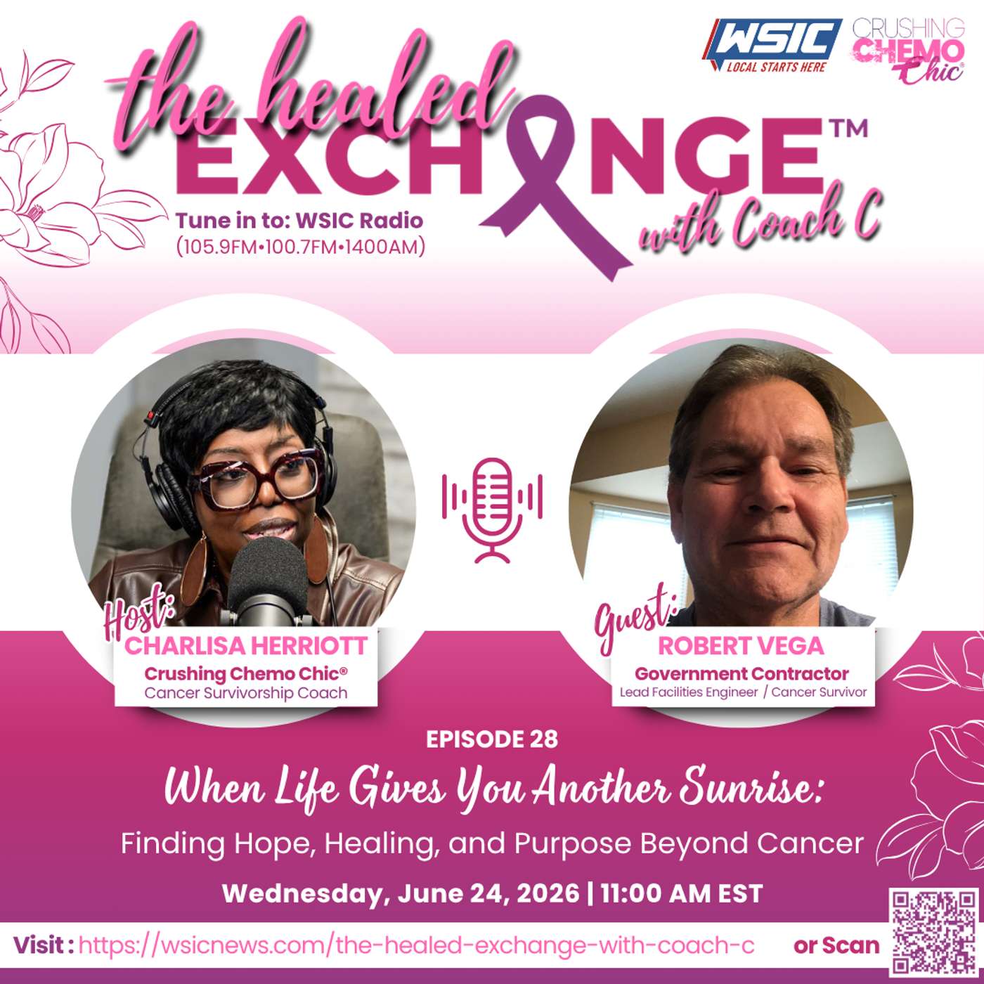 Episode 28 | When Life Gives You Another Sunrise: Finding Hope, Healing, and Purpose Beyond Cancer episode artwork