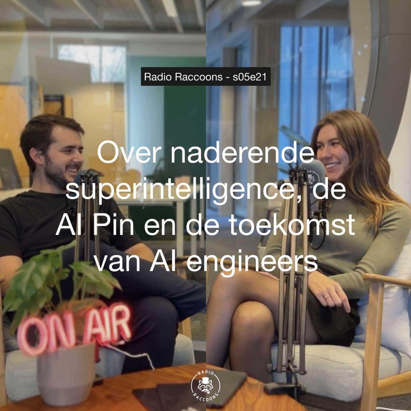 S05E21 - Over naderende superintelligence, de AI Pin en de toekomst van AI engineers episode artwork