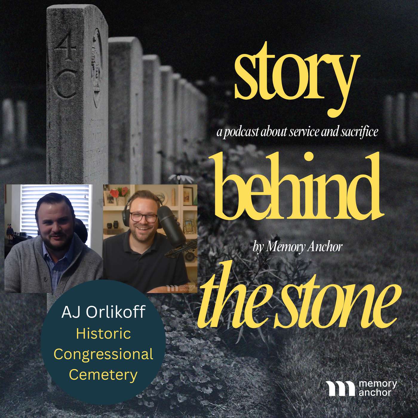 AJ Orlikoff (Historic Congressional Cemetery) - DC's Greatest Undertaking episode artwork