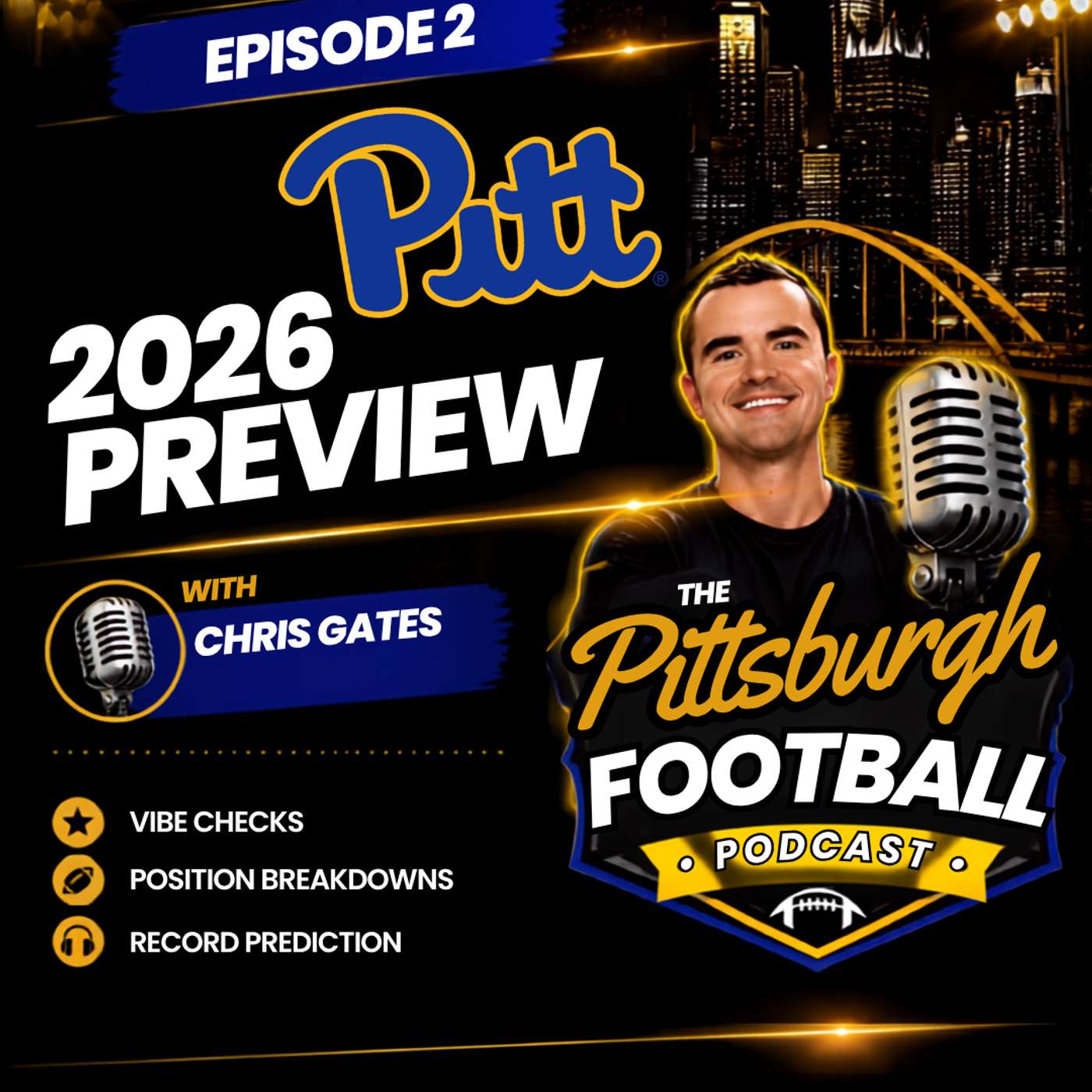 2. Pitt Panthers 2026 Season Preview and Predictions episode artwork