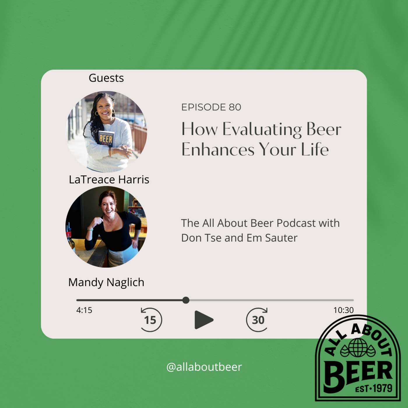 AAB 080: How Evaluating Beer Enhances Your Life AAB 080: How Evaluating Beer Enhances Your Life