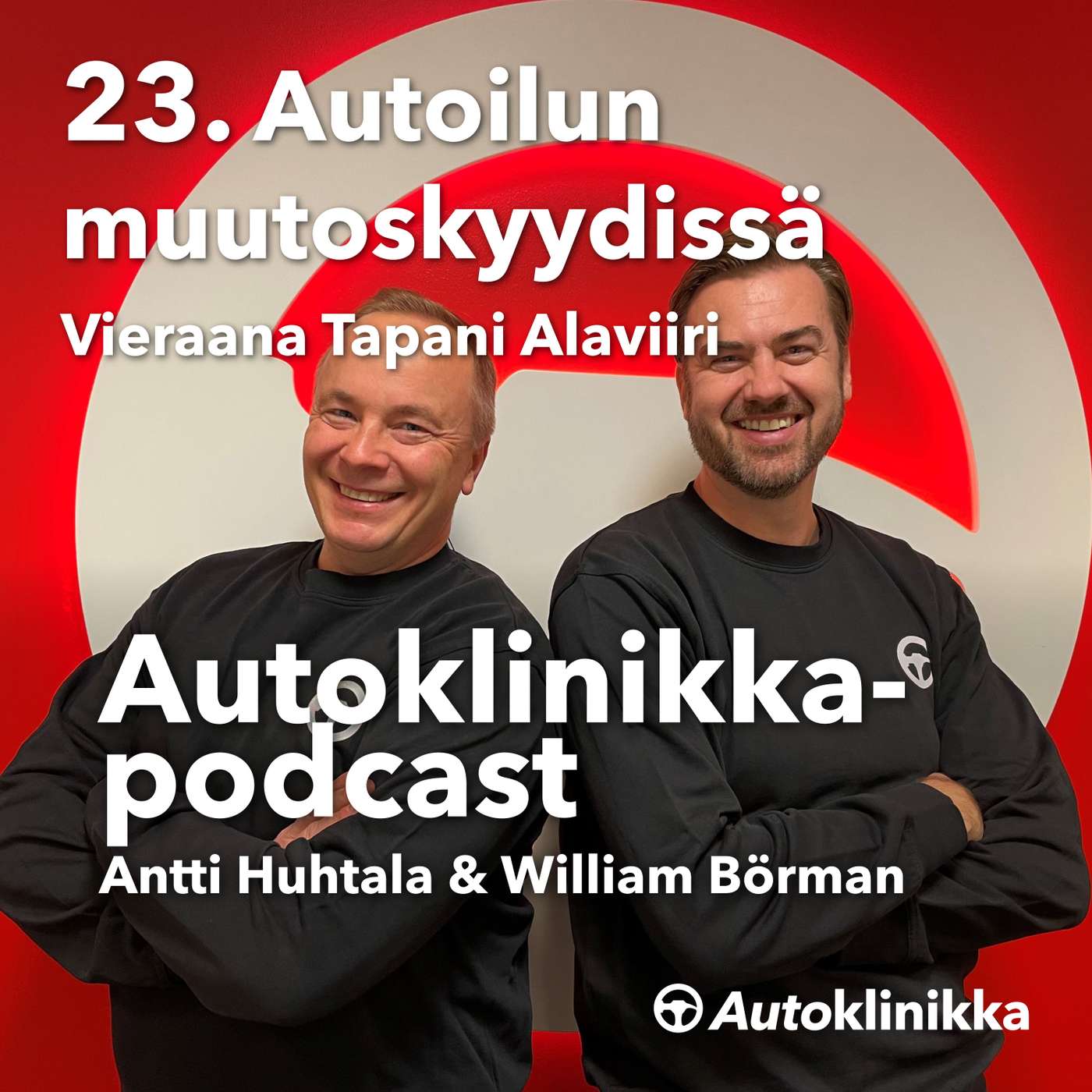 #23 - Autoilun muutoskyydissä. Vieraana Tapani Alaviiri episode artwork