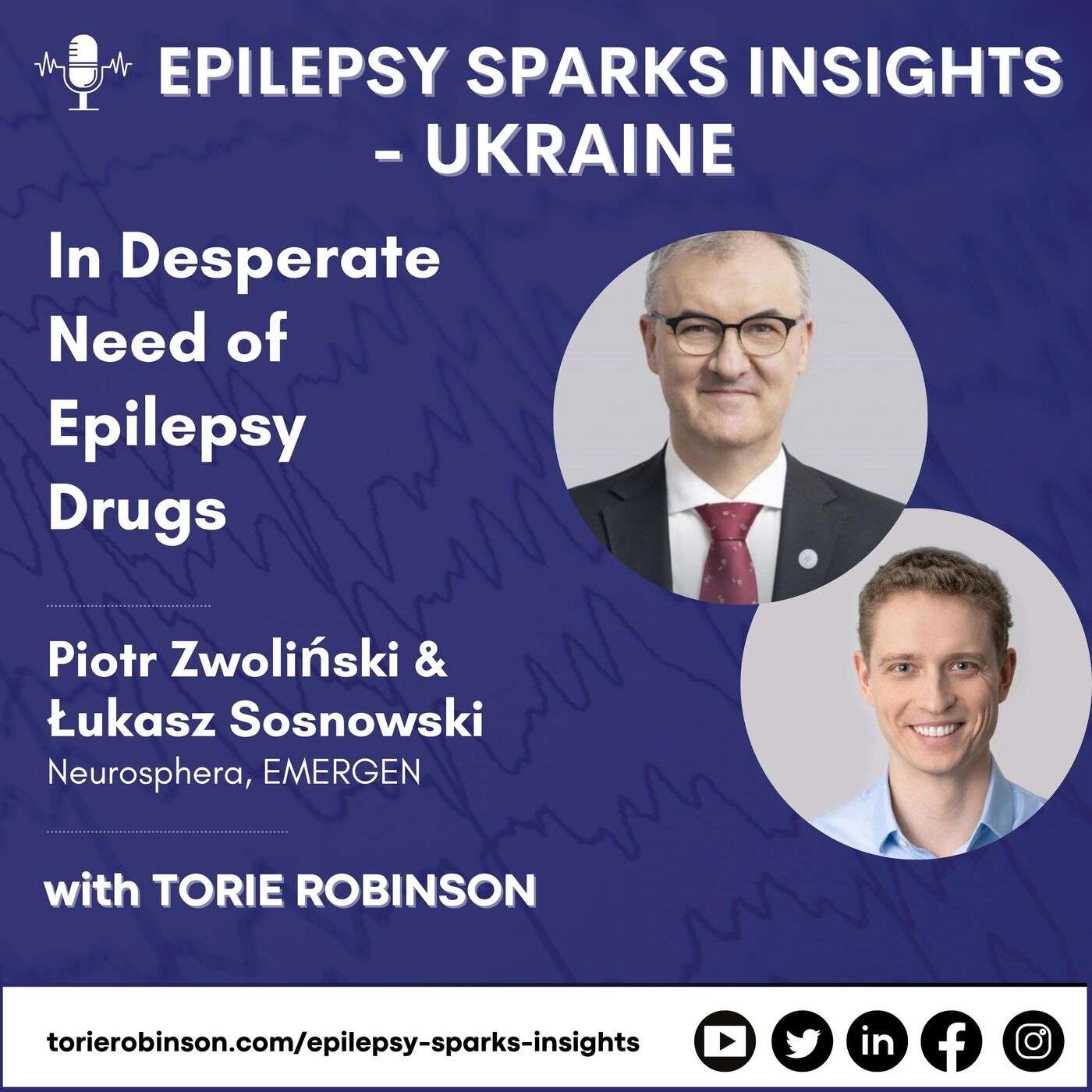 Ukraine Special #1: We Are in Desperate Need of Epilepsy Drugs -  Łukasz Sosnowski & Piotr Zwoliński episode artwork