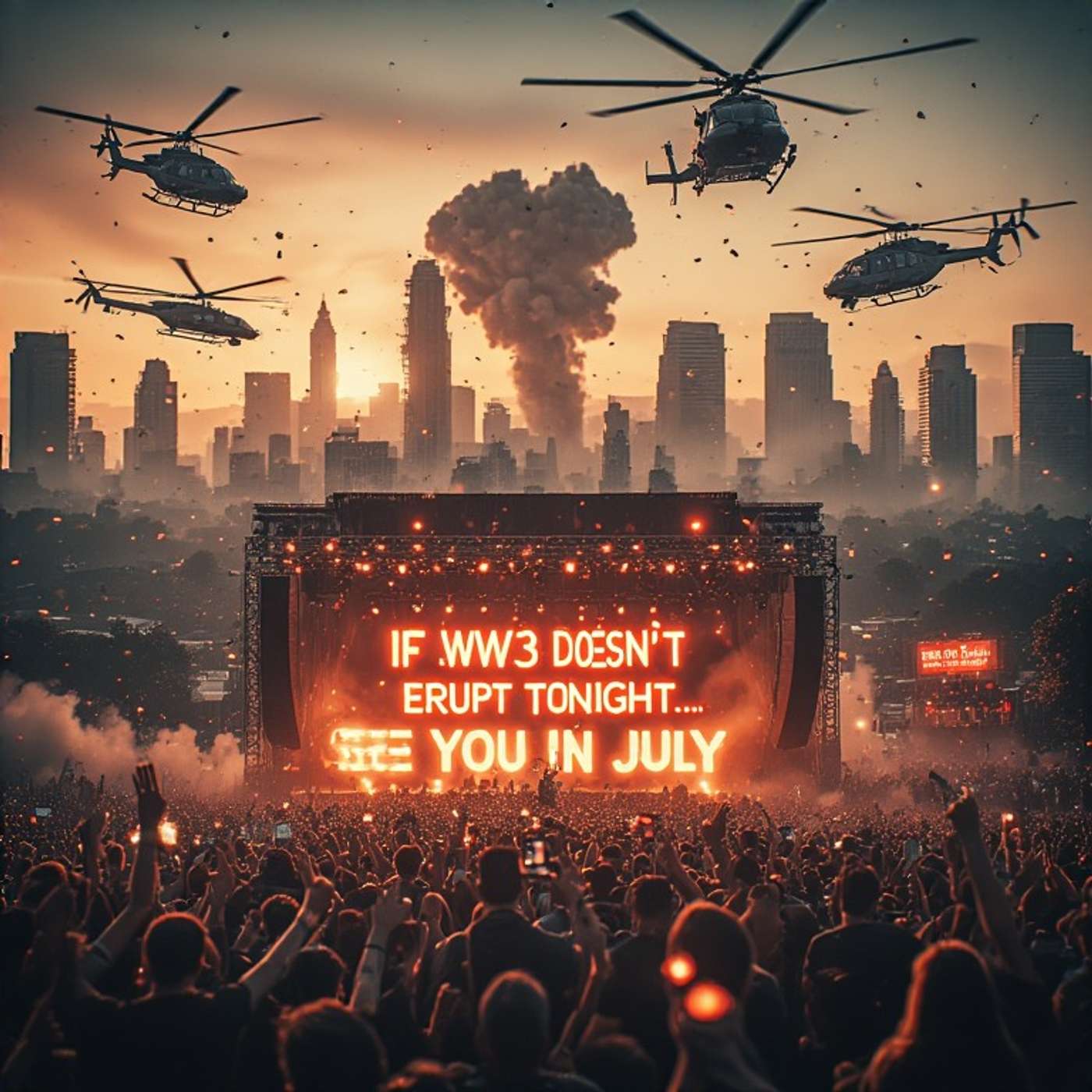 #0339 - If WW3 Doesn't Erupt Tonight Go See Papa Roach in July! - 04/07/2026 episode artwork
