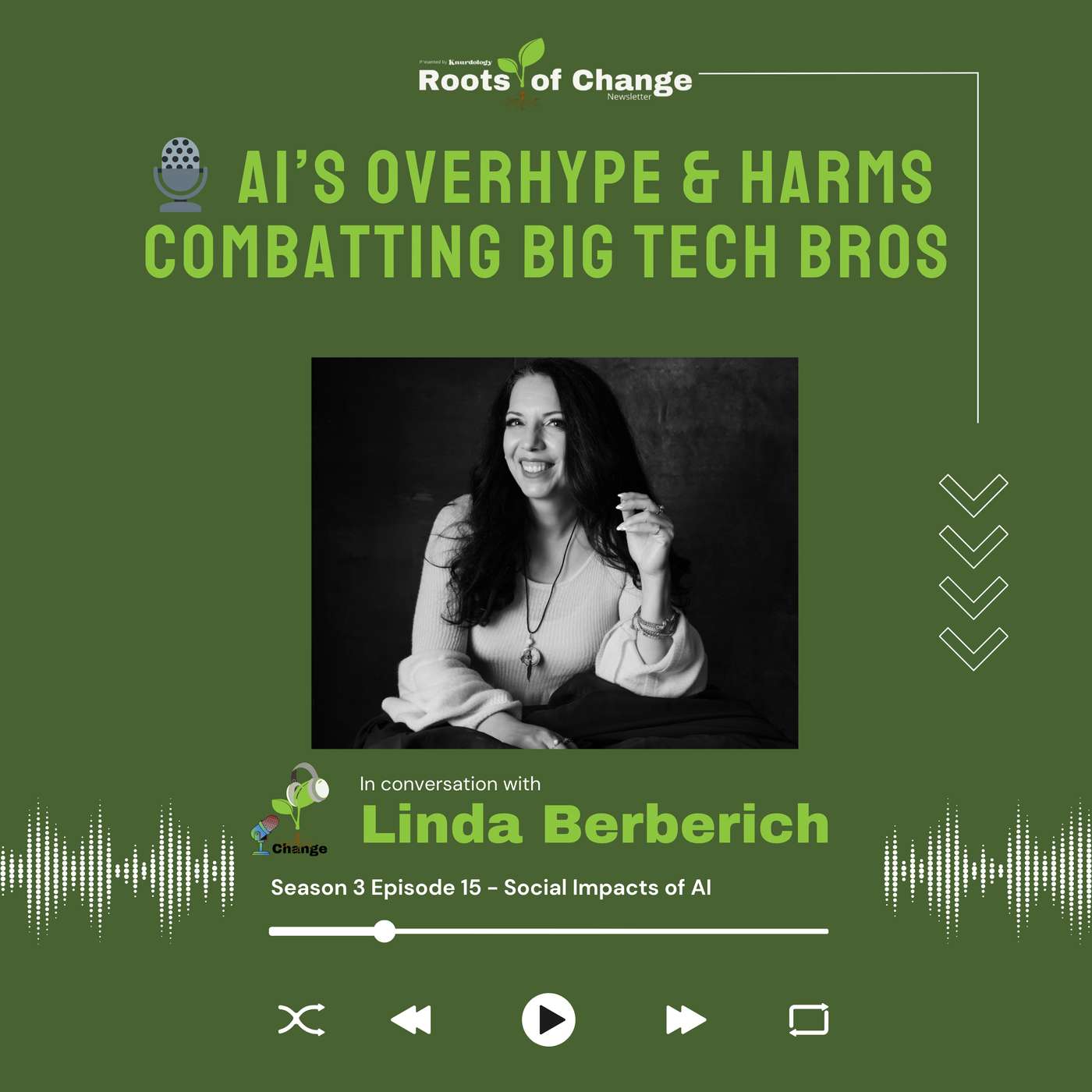 🎙 AI’s Overhype & Social Harms with Dr Linda Berberich episode artwork
