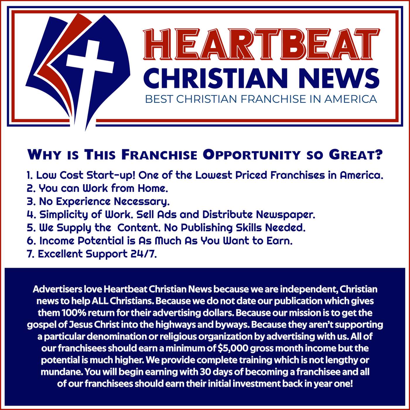 Heartbeat Christian News Franchise/Licensing Opportunity
