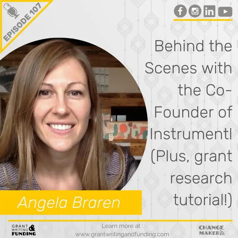 Behind the Scenes with the Co-Founder of Instrumentl (Plus, grant research tutorial!)