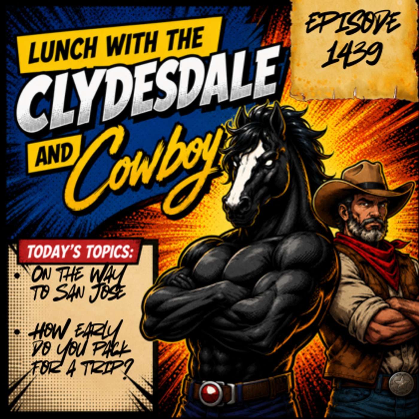 Lunch with the Clydesdale & Cowboy - Tuesday Show! Should We Even Have a Master's CrossFit Games? episode artwork