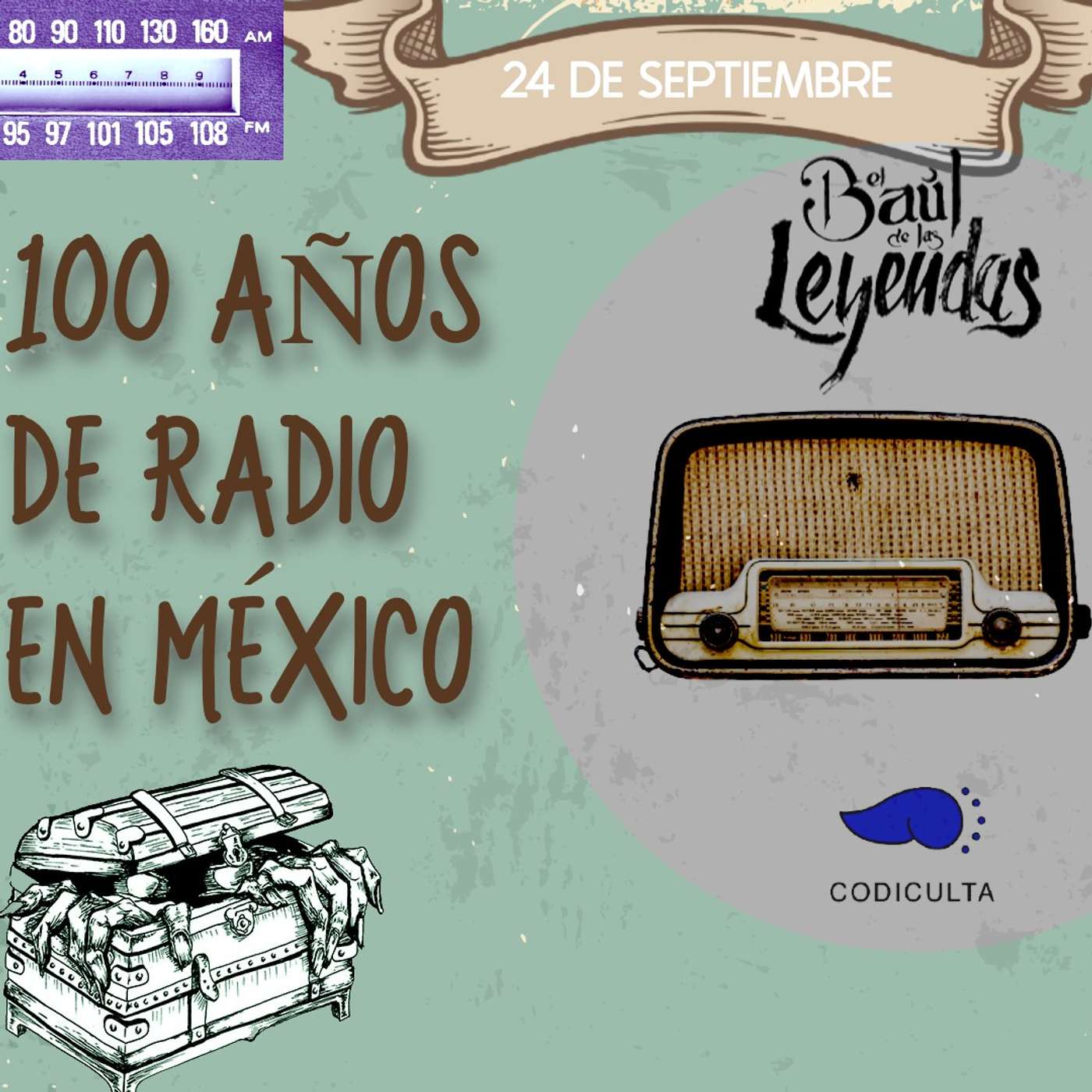 El Baúl en Vivo "Homenaje a la radio de Misterio en México" episode artwork