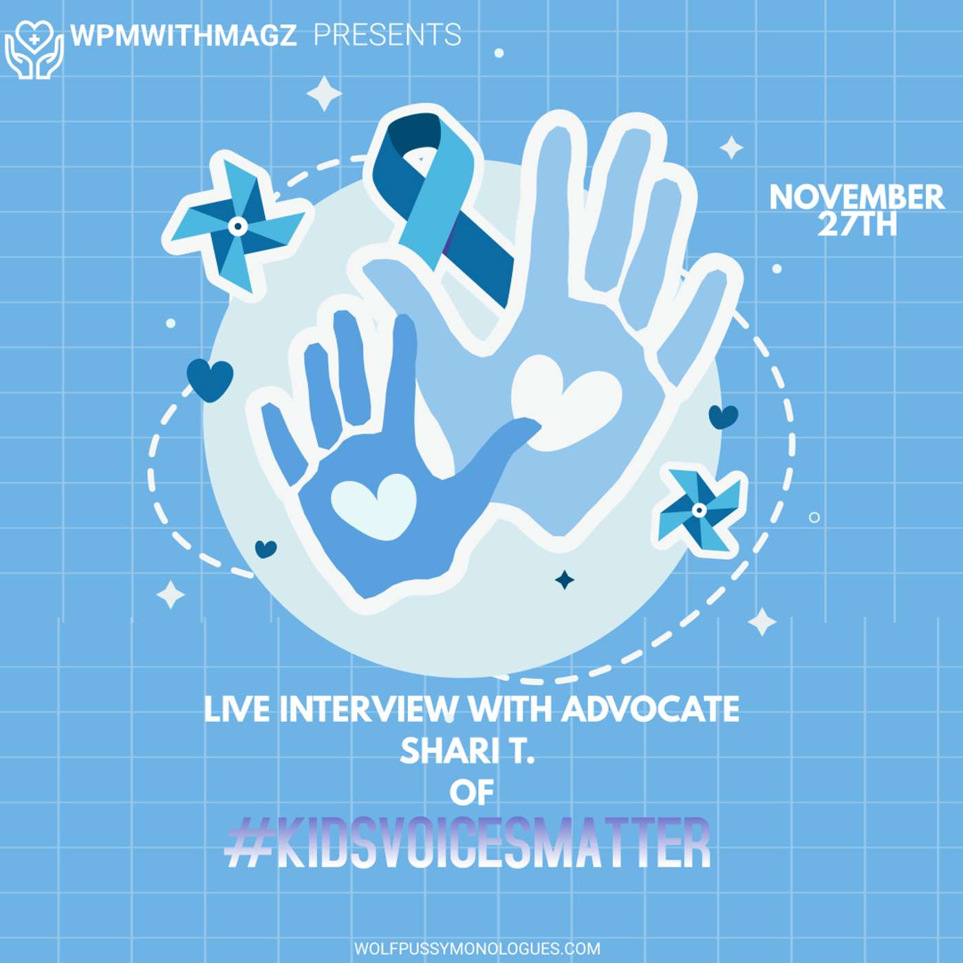 LIVE INTERVIEW WITH SHARI T OF KIDS VOICES MATTER episode artwork