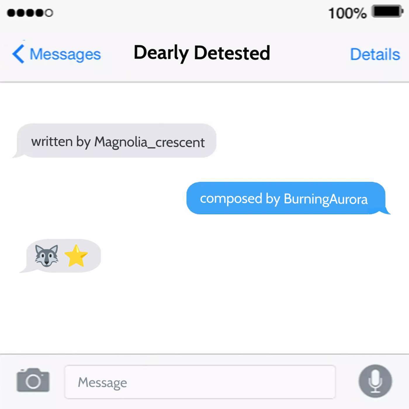 Dearly Detested by Magnolia_crescent