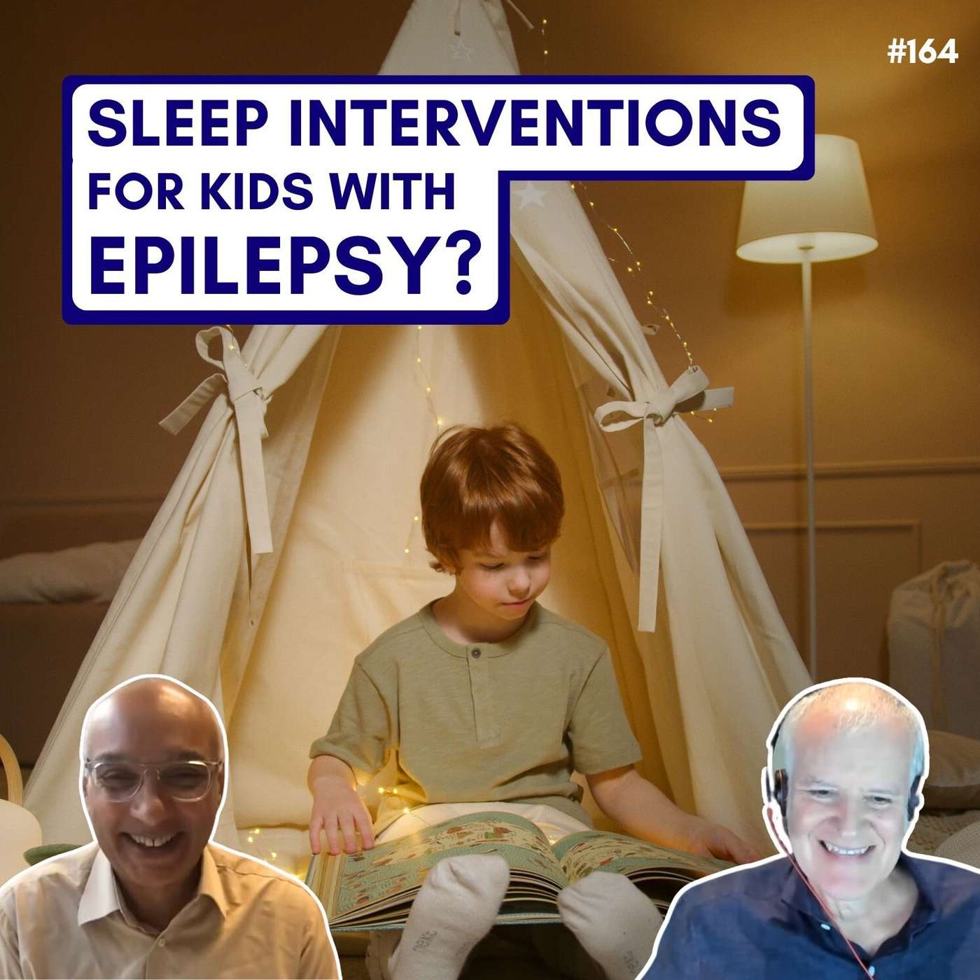 Exploring The Links Between Sleep & Epilepsy: CASTLE - Deb Pal & Paul Gringras episode artwork