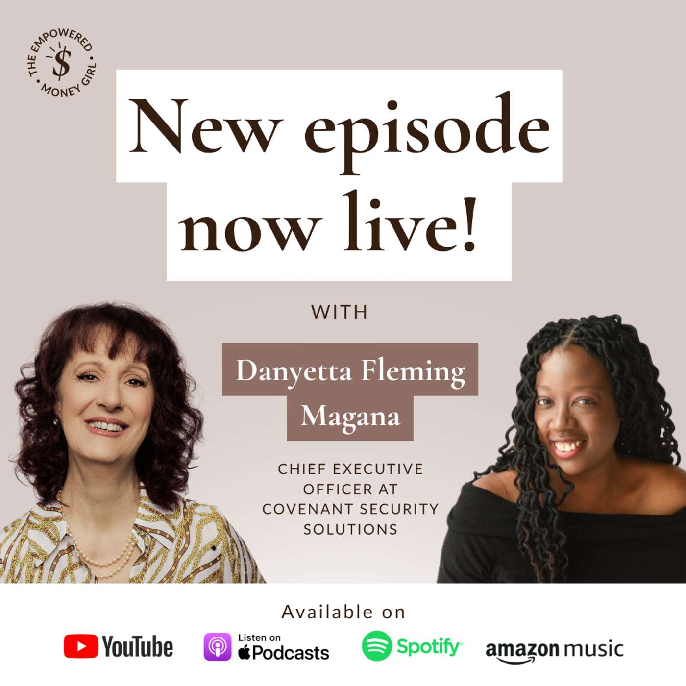 SE01EP44 - The Journey of a Cybersecurity Pioneer: Navigating the Digital Landscape | Danyetta episode artwork