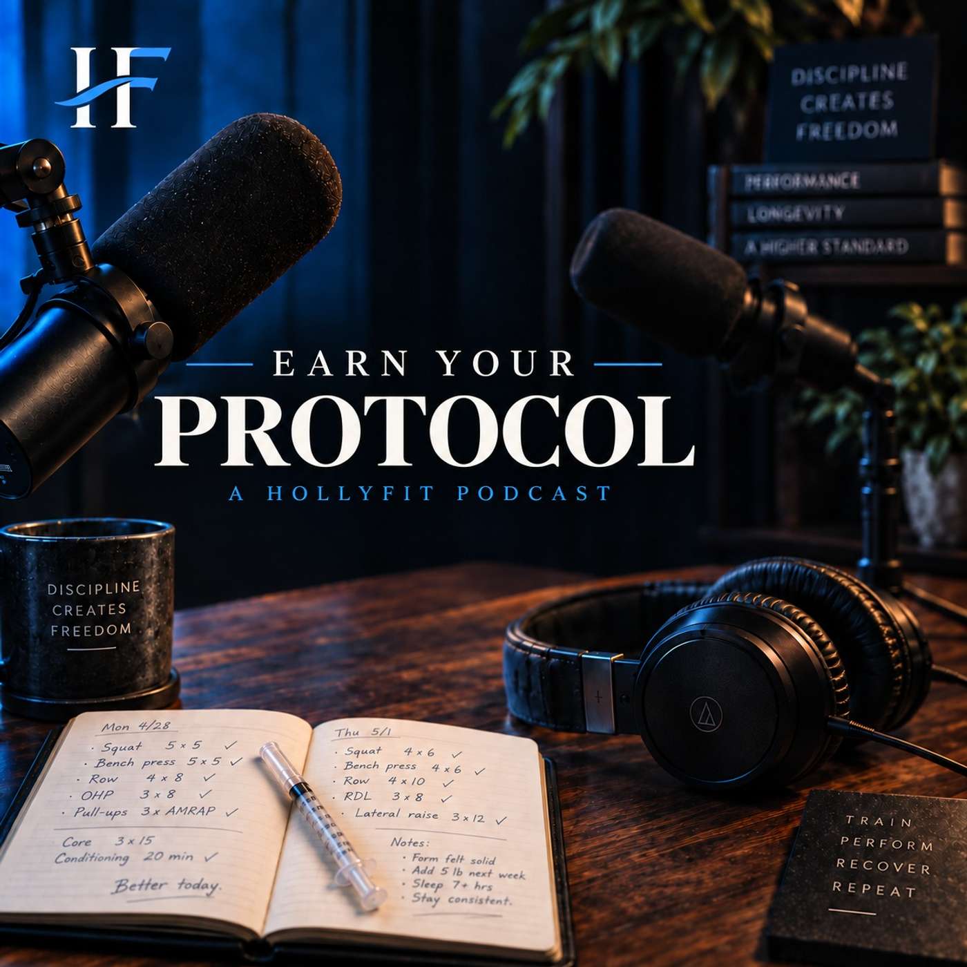 The Earn Your Protocol Podcast presented by HollyFit: Perimenopause and Libido + Thyroid talk episode artwork