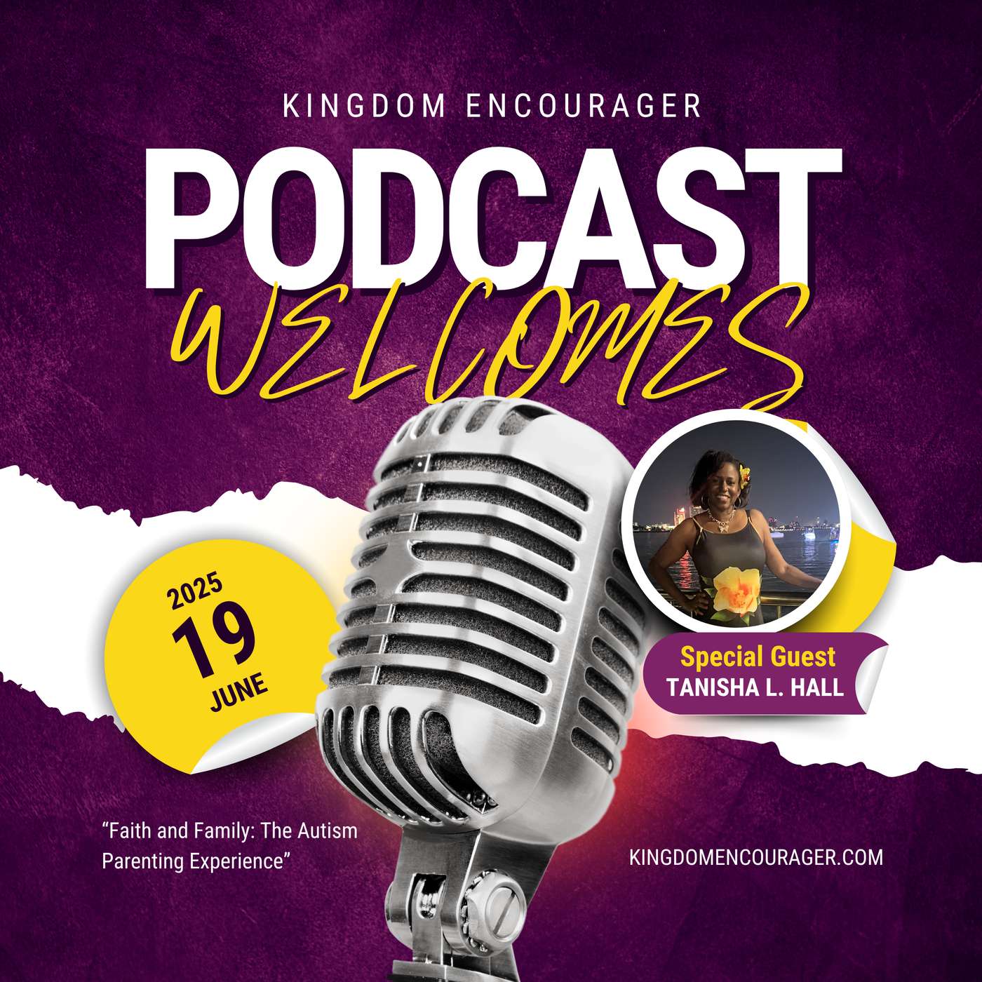 Faith, Family, and Autism: A Candid Conversation with Tanisha L. Hall 💙