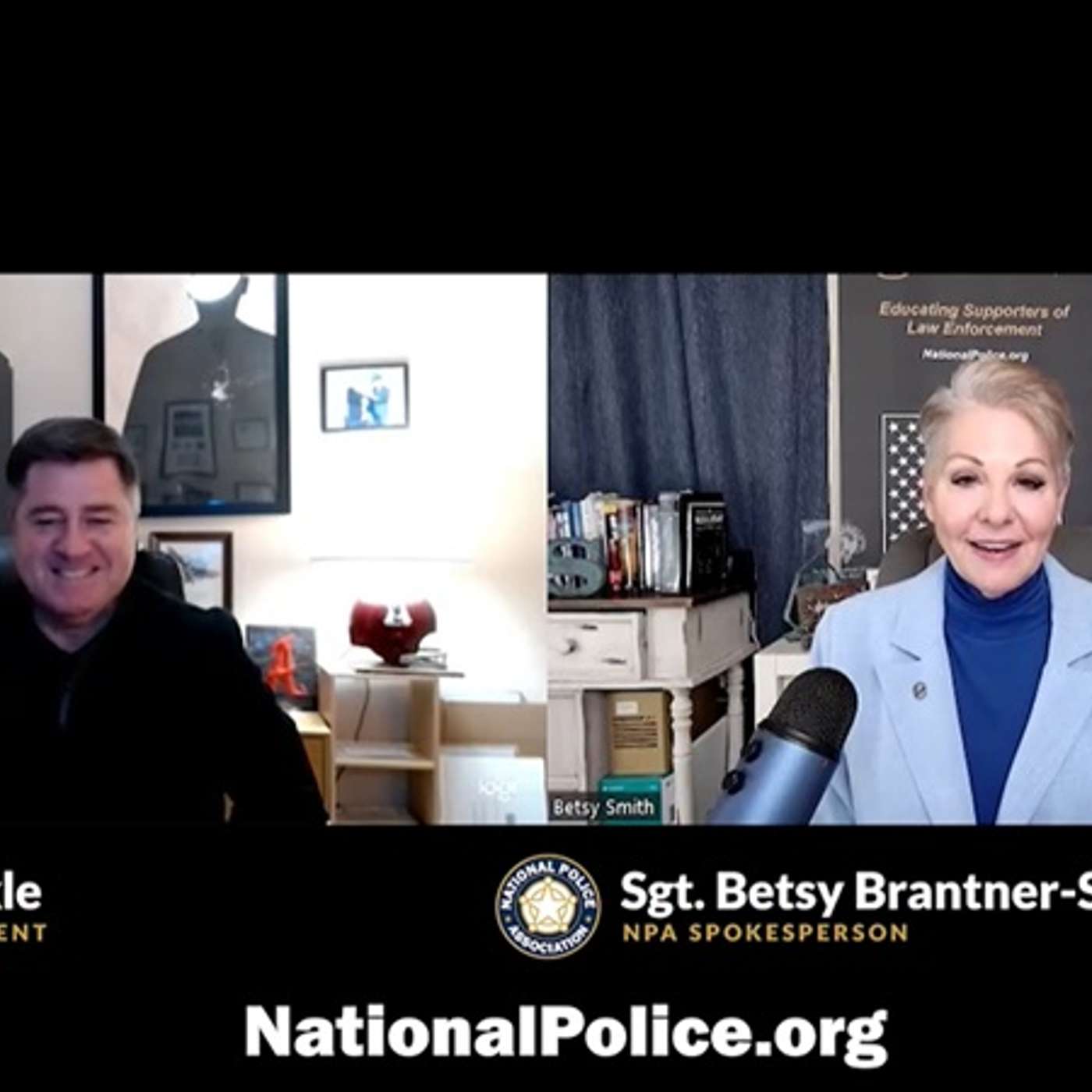 The National Police Association Podcast with Guest, Christopher W. Hinkle, retired FBI Supervisory Special Agent episode artwork