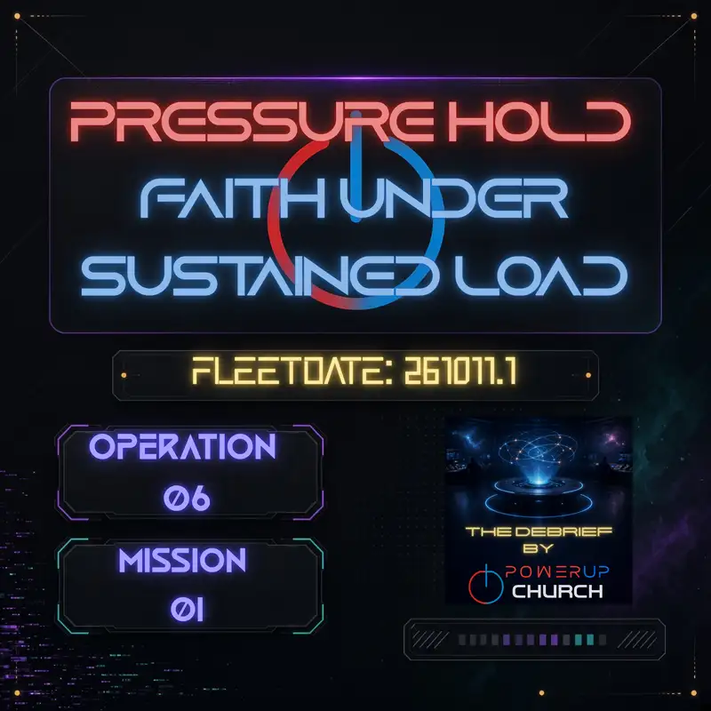 Operation 06 - Mission 01 | PRESSURE HOLD - Faith Under Sustained Load | 261011.1
