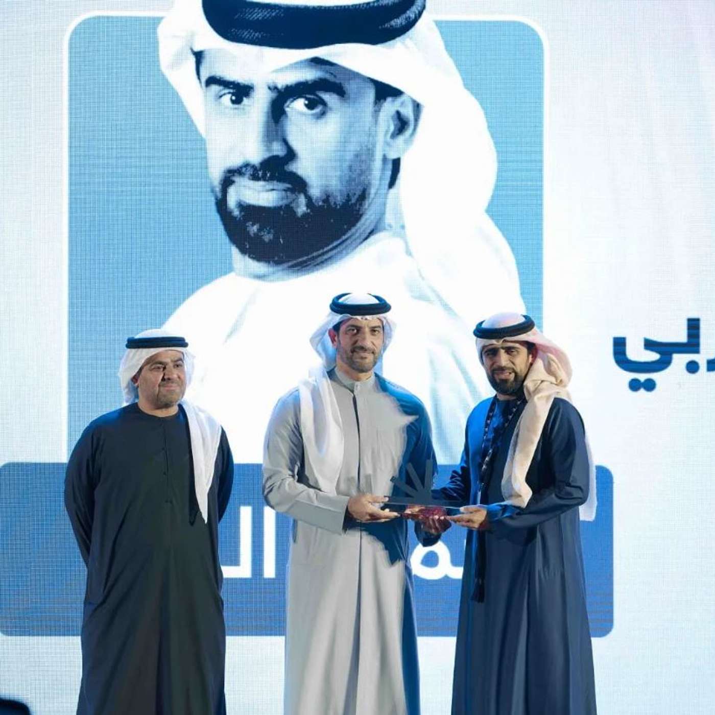 Sultan bin Ahmed honours Shams Arabic Content Award winners