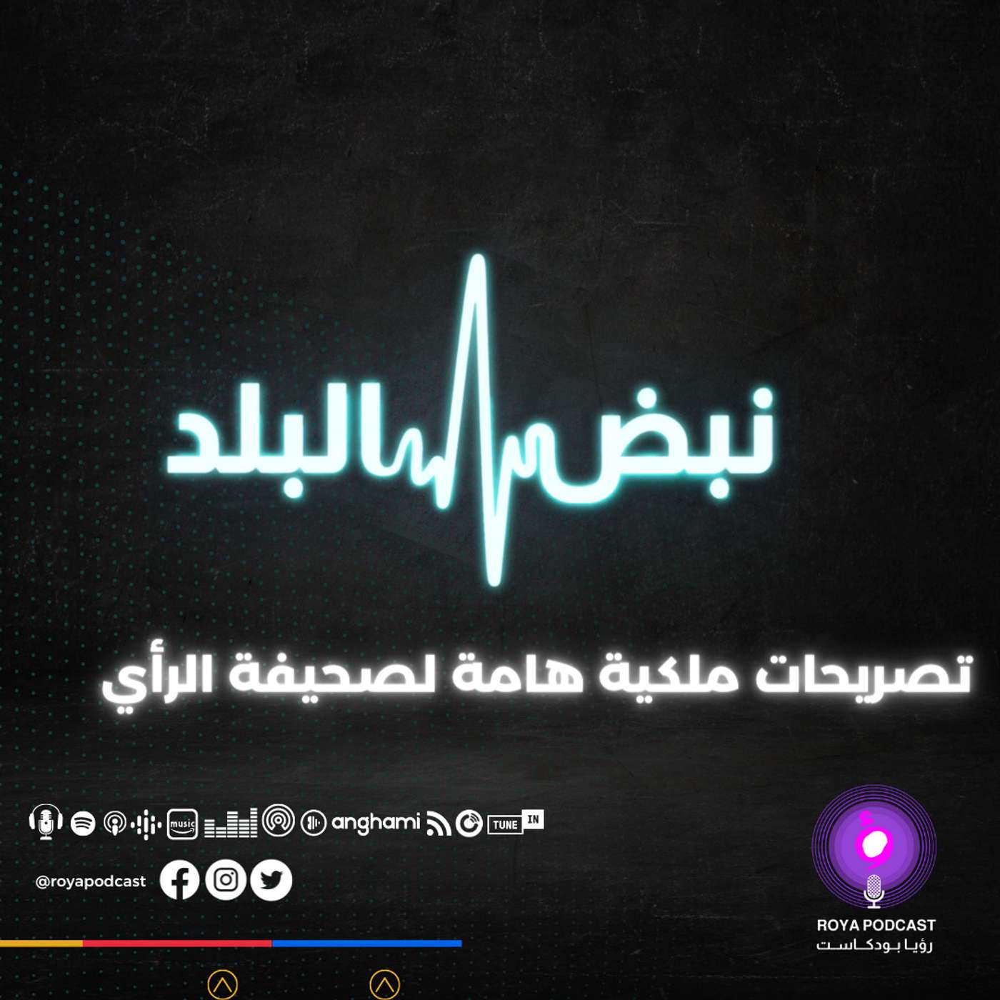 تصريحات ملكية هامة لصحيفة الرأي