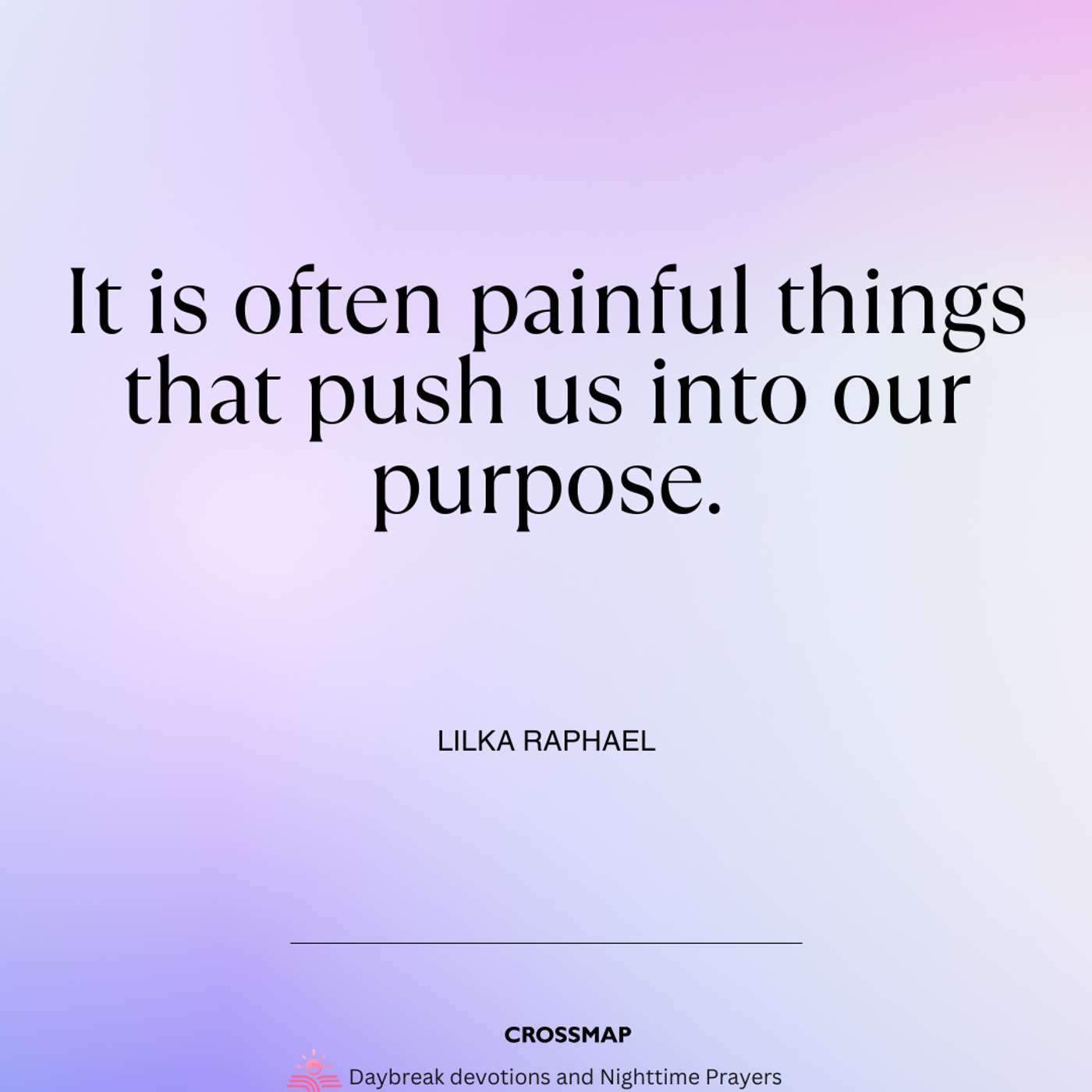 Searching for Purpose?