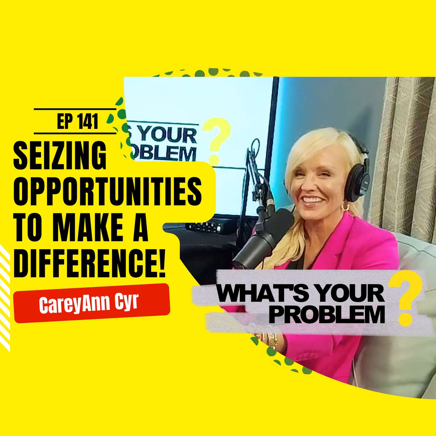 141 - Don’t Miss the Opportunities to Make a Difference :: CareyAnn Cyr episode artwork
