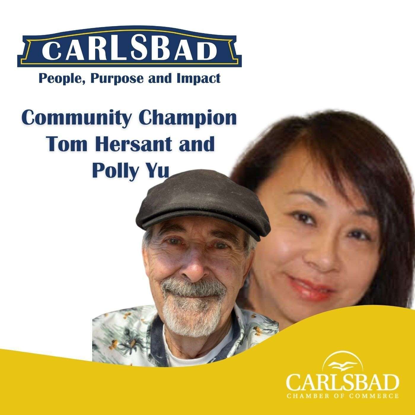 Ep. 46 Carlsbad Sister City Ambassadors Tom Hersant and Polly Yu Create Meaningful International Connections episode artwork