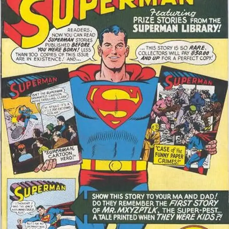 What if Clark Kent and Lois Lane had gone to see Superman, Cartoon Hero? (from Superman #183, a DC Comics Imaginary Tale)