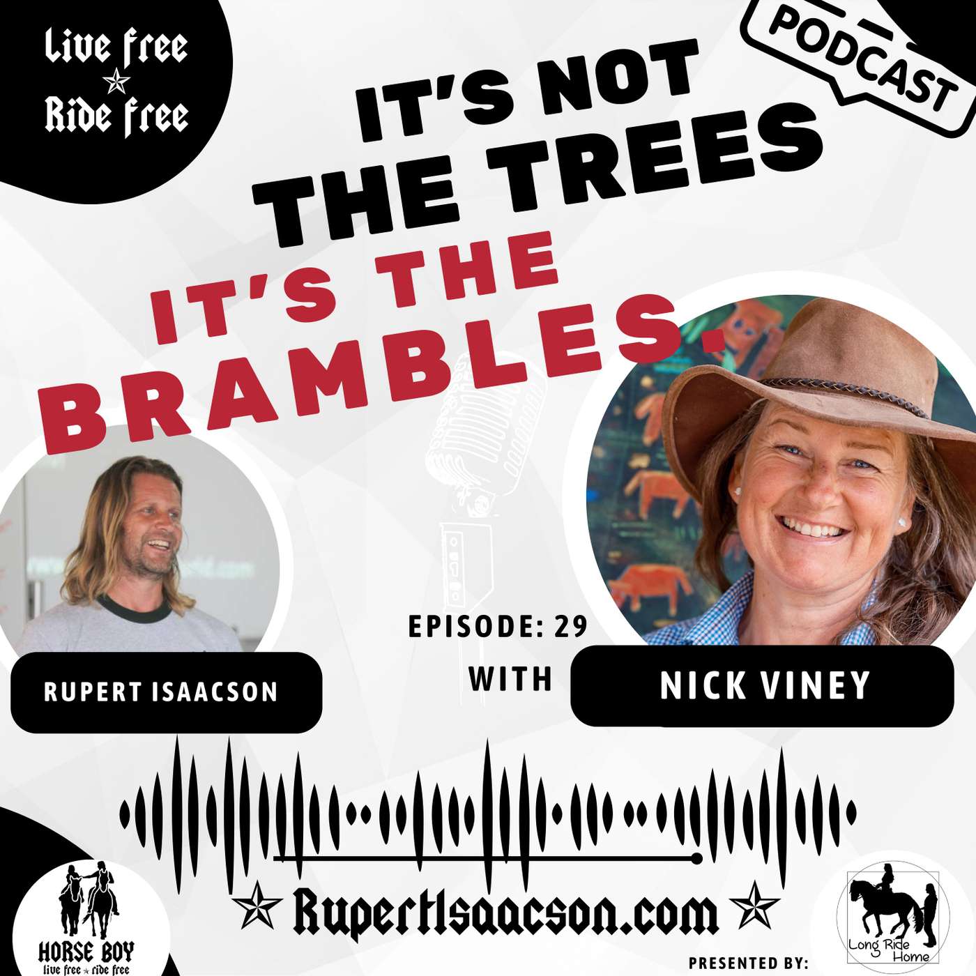 Rewilding, Regenerative Farming & Imagination with Nick Viney | Ep 29 Live Free Ride Free