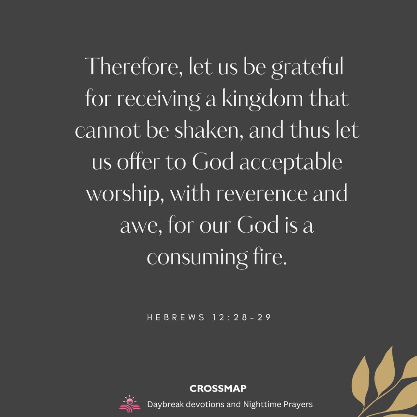 Gratitude for Unshakable Faith in Shaky Times - A Nighttime Prayer