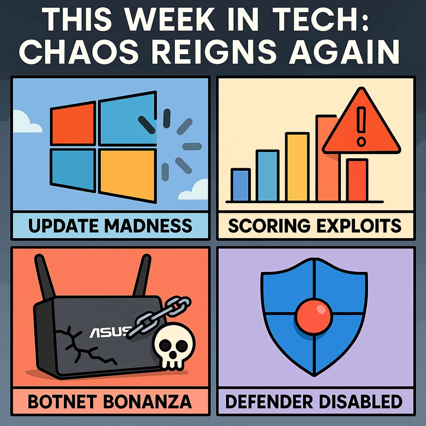 Your ASUS Router Is a Botnet Now | Tech News of the Week Your ASUS Router Is a Botnet Now | Tech News of the Week