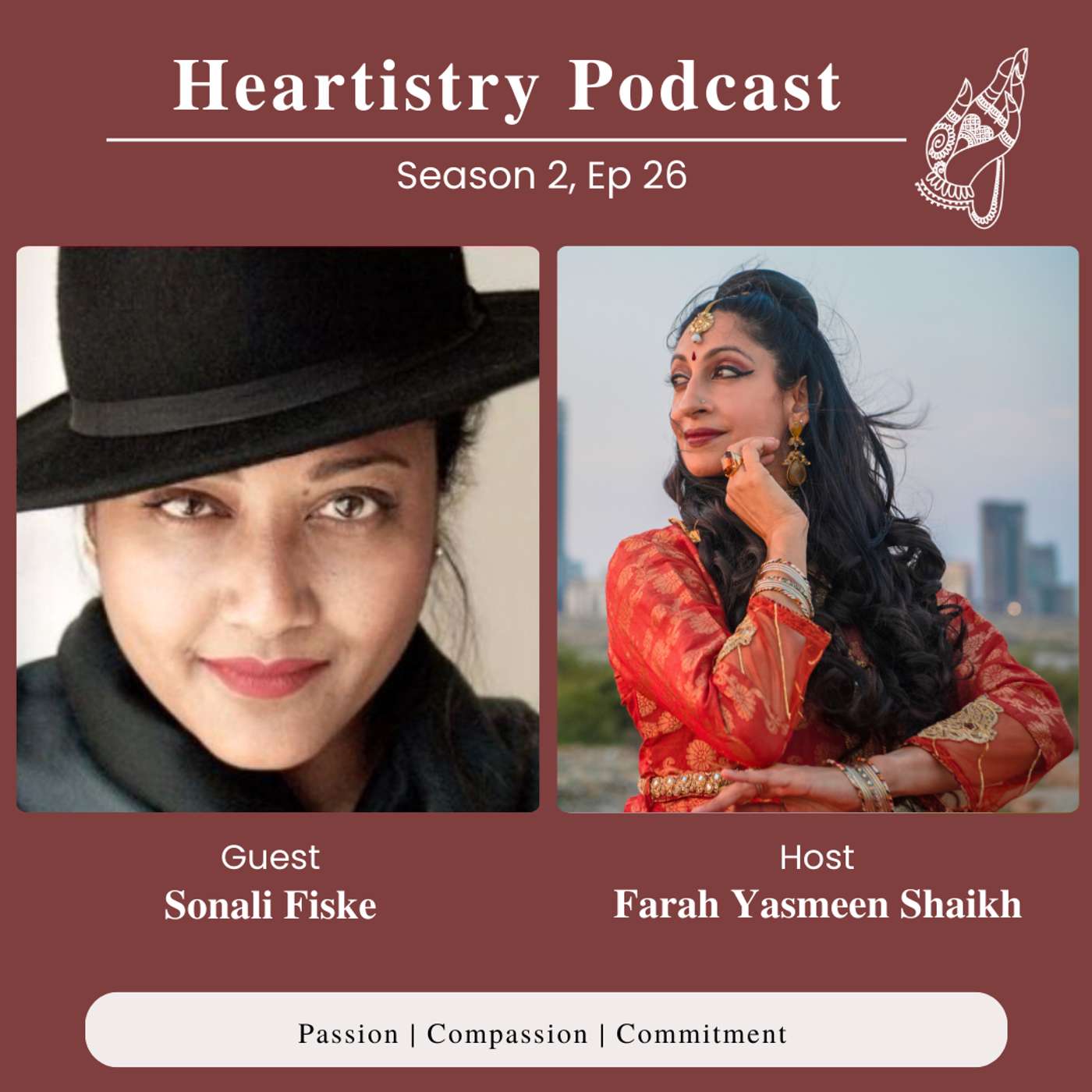 S2 Ep 26 - Sonali Fiske - Spoken word artist, writer, international speaker episode artwork